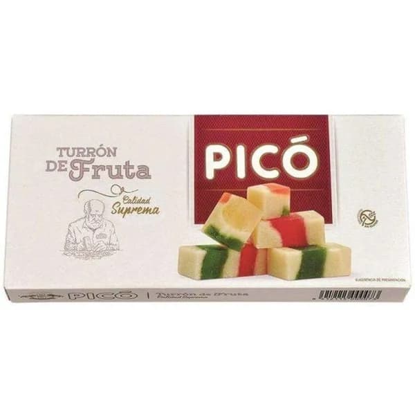 Turrón de fruta suprema PICÓ, caja 200 g - 1 ud - Imagen del producto en Findit
