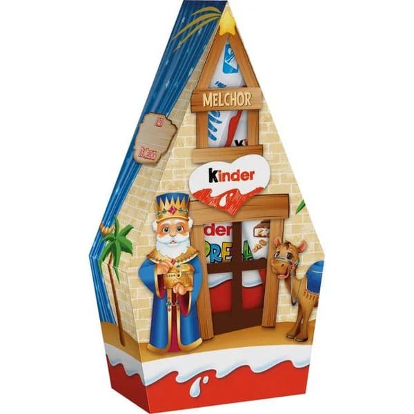 Casita Reyes choco mix aleatoria KINDER, caja 76 g - 1 ud - Imagen del producto en Findit