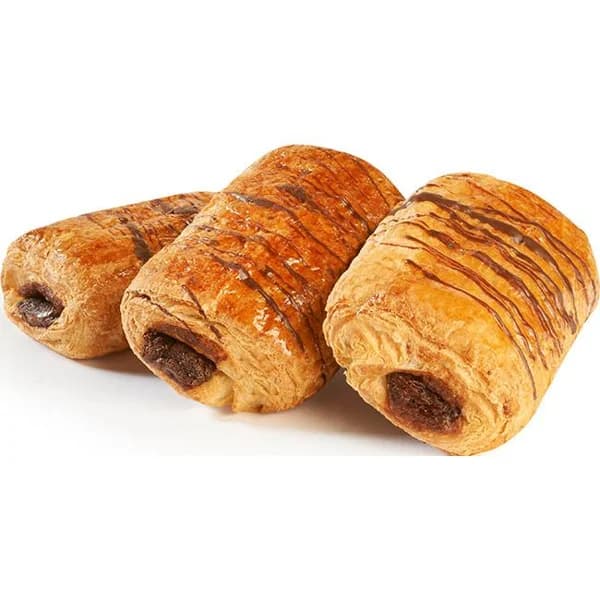 Napolitana de cacao EROSKI, 3 uds, bandeja 240 g - 0.24 kg - Imagen del producto en Findit