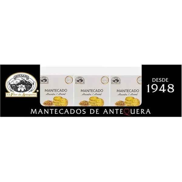 Mantecado 5% almendra SANCHO MELERO, caja 190 g - 1 ud - Imagen del producto en Findit