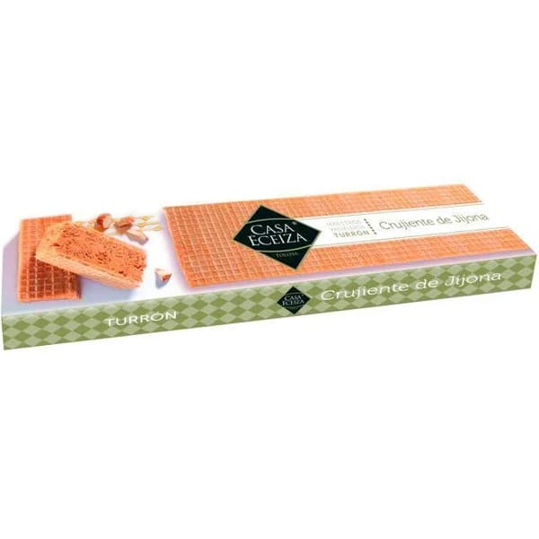 Turrón crujiente Jijona CASA ECEIZA, caja 250 g - 1 ud - Imagen del producto en Findit