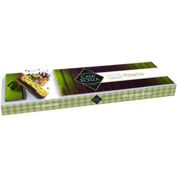 Turrón de pistacho y lima CASA ECEIZA, caja 300 g - 1 ud - Imagen del producto en Findit