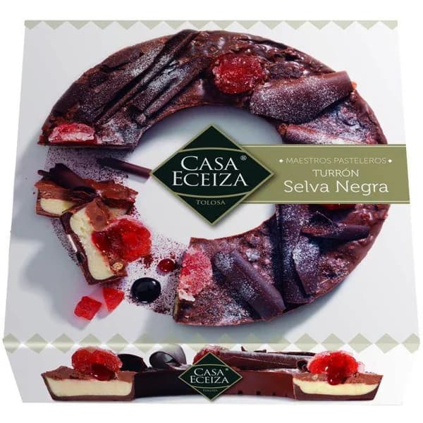 Turrón selva negra CASA ECEIZA, caja 300 g - 1 ud - Imagen del producto en Findit
