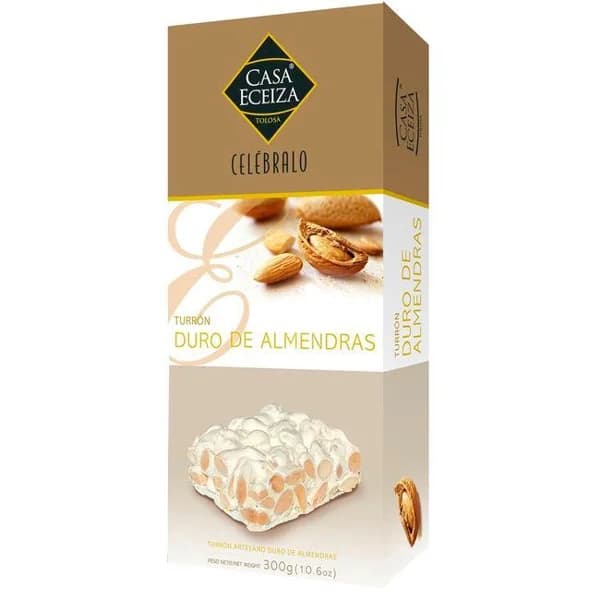 Turrón duro CASA ECEIZA, caja 300 g - 1 ud - Imagen del producto en Findit