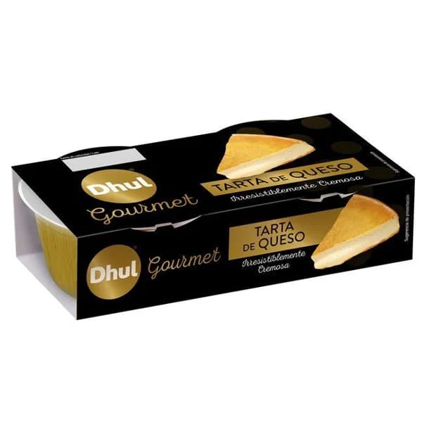 Tarta de queso DHUL, pack 2x100 g - 0.2 kg - Imagen del producto en Findit