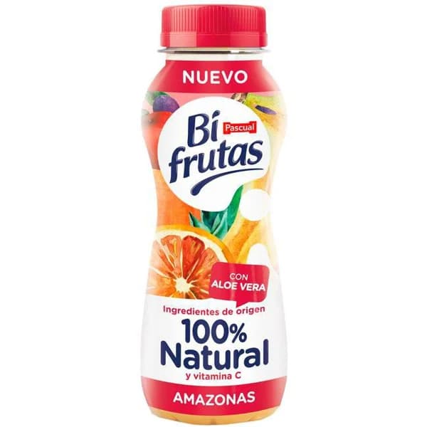 Zumo Amazonas con aloe vera BIFRUTAS, botella 240 ml - 1 ud - Imagen del producto en Findit