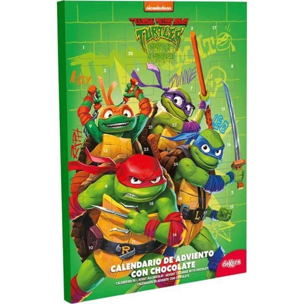 Calendario de Adviento Tortugas Ninja DEKORA, 1 ud, caja 50 g - 1 ud - Imagen del producto en Findit