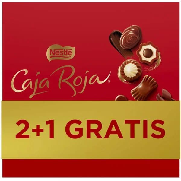 Bombones NESTLÉ CAJA ROJA, 2+1, caja 309 g - 1 ud - Imagen del producto en Findit