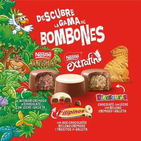 Bombones Bestial Mix NESTLÉ, caja 192 g - 1 ud - Imagen del producto en Findit