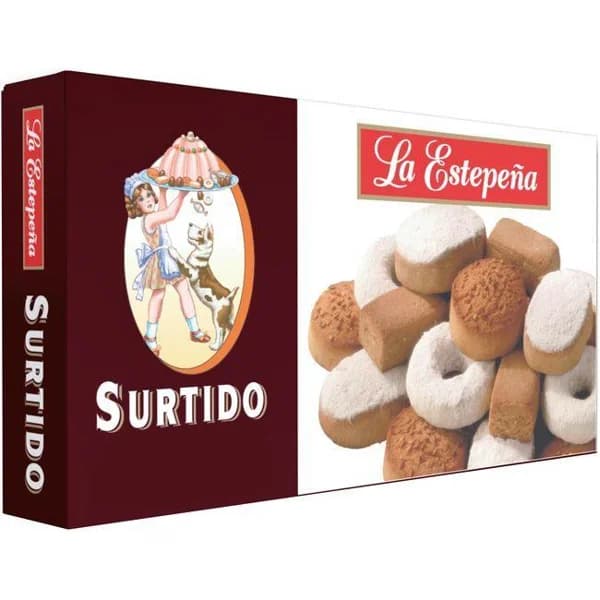 Surtido de mantecados LA ESTEPEÑA, caja 1,4 kg - 1 ud - Imagen del producto en Findit
