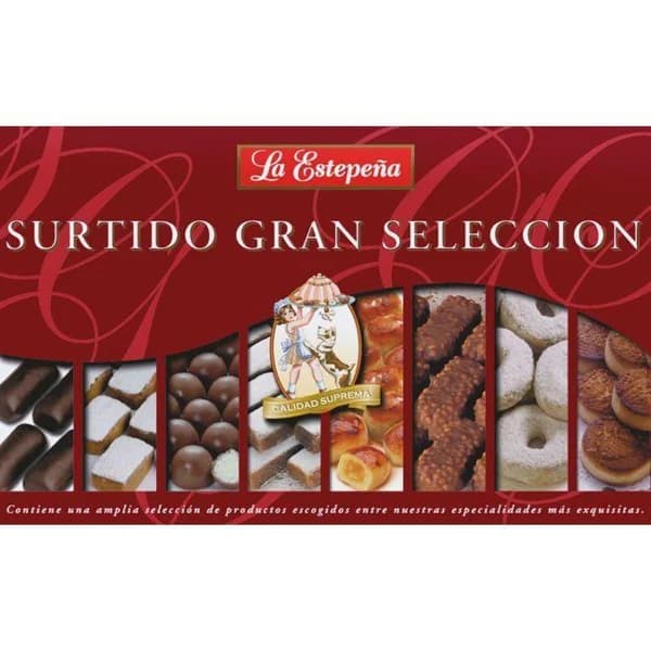 Surtido selección LA ESTEPEÑA, caja 1,33 kg - 1 ud - Imagen del producto en Findit