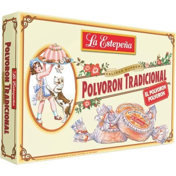 Polvorón tradicional LA ESTEPEÑA, caja 650 g - 1 ud - Imagen del producto en Findit