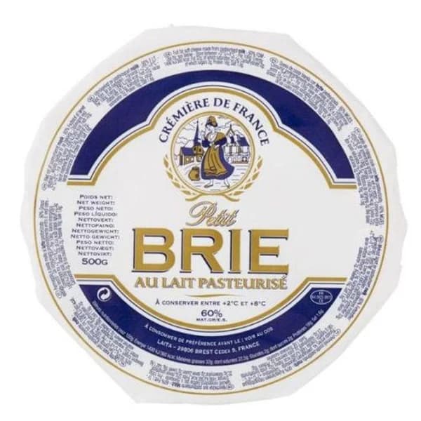 Queso Brie CREMIERE, pieza 500 g - 1 ud - Imagen del producto en Findit