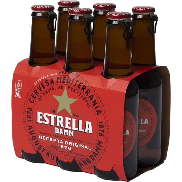 Cerveza Botellin Abrefacil P-6 - 1 ud - Imagen del producto en Findit