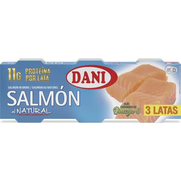 Salmon Al Natural P-3 - 0.15 kg - Imagen del producto en Findit