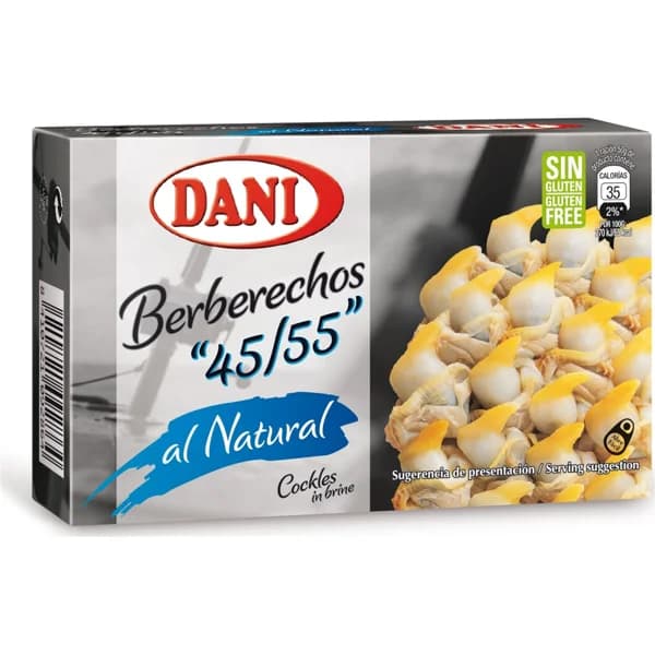 Berberechos Al Natural Medianos 45/55 - 0.06 kg - Imagen del producto en Findit