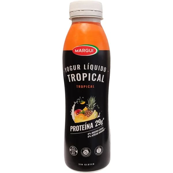 Yogur Líquido Tropical Proteína 0% - 0.4 kg - Imagen del producto en Findit