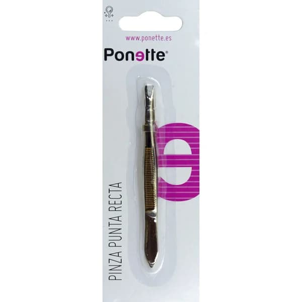 Pinza Depilar Punta Recta - 1 ud - Imagen del producto en Findit