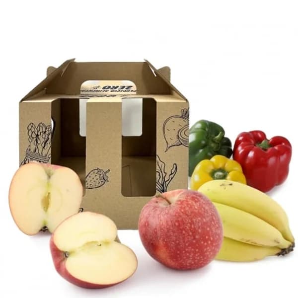 Caja fruta y verdura zero desperdicio alimentario Carrefour 1,5 kg aprox - 1 ud - Imagen del producto en Findit
