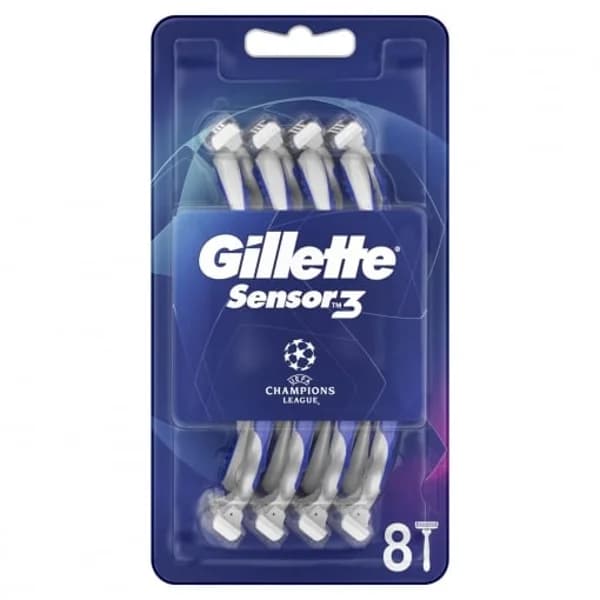 Maquinillas desechables Sensor3 Gillette 8 ud. - 8.01 ud - Imagen del producto en Findit