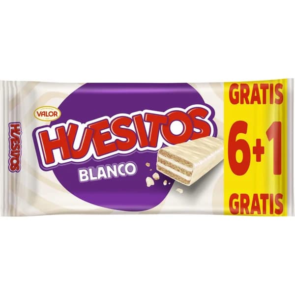 Barritas Barquillo Chocolate Blanco P-6 - 0.12 kg - Imagen del producto en Findit