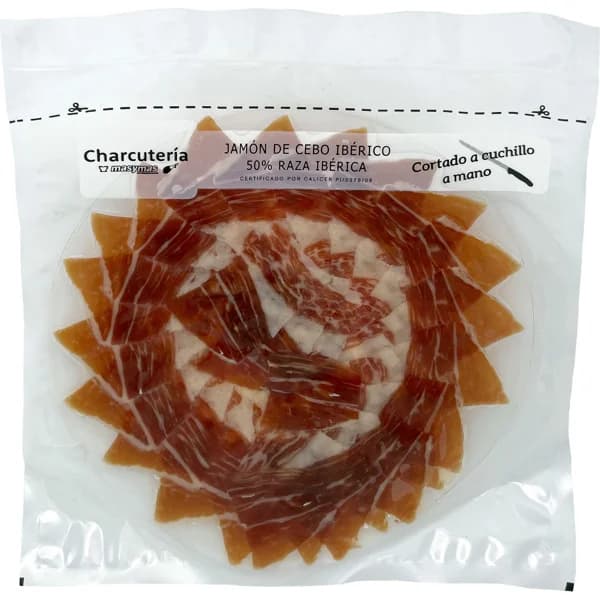 Jamon Cebo Iberico a Cuchillo - 0.08 kg - Imagen del producto en Findit