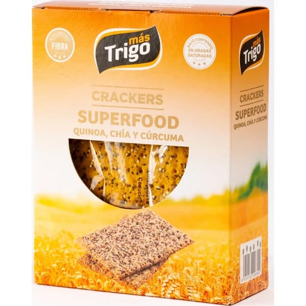 Cracker Quinoa Chía y Cúrcuma - 0.24 kg - Imagen del producto en Findit