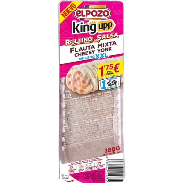 Rolling Mixto Cheesy York - 0.16 kg - Imagen del producto en Findit