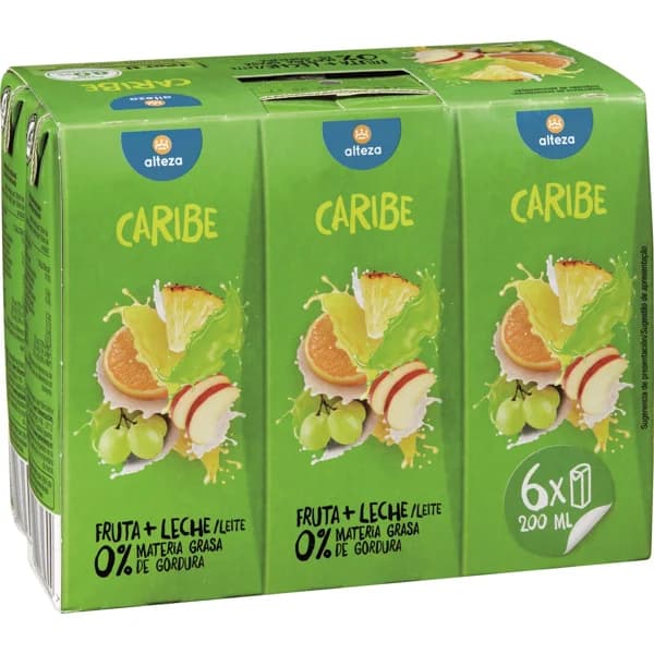 Zumo Leche Caribe P-6 - 1.2 l - Imagen del producto en Findit