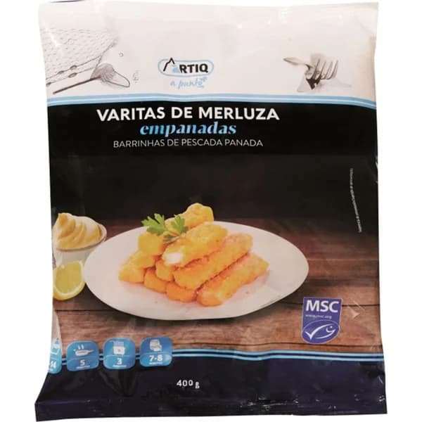 Varitas Merluza Empanadas - 0.4 kg - Imagen del producto en Findit