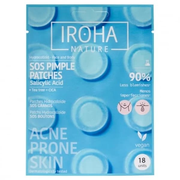 Parches hidrocoloides para los granos Iroha Nature 18 ud. - 1 ud - Imagen del producto en Findit