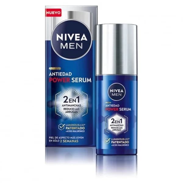 Sérum antiedad antimanchas 2 en 1 Power Nivea Men 30 ml. - 1 ud - Imagen del producto en Findit