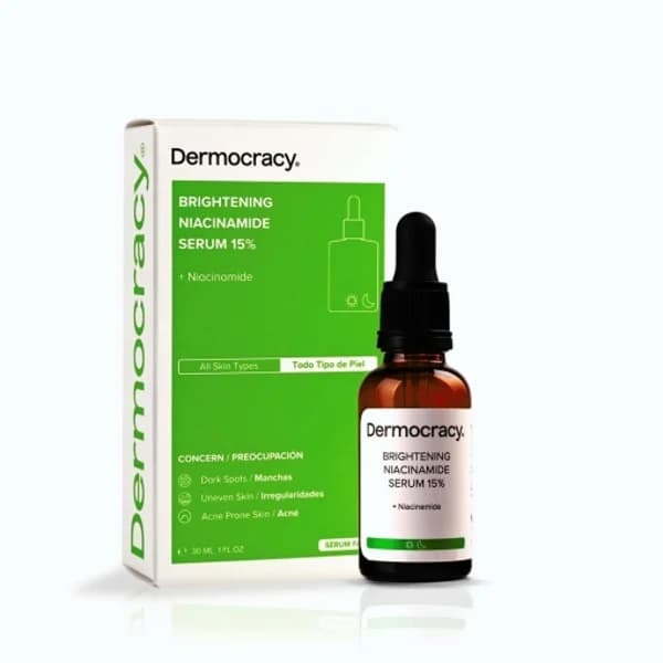 Serum facial brightening niacinamide + niacinamida Dermocracy 30 ml. - 1 ud - Imagen del producto en Findit