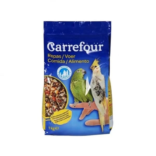 Carrefour Comida para Periquitos y Loros 1Kg - 1 kg - Imagen del producto en Findit