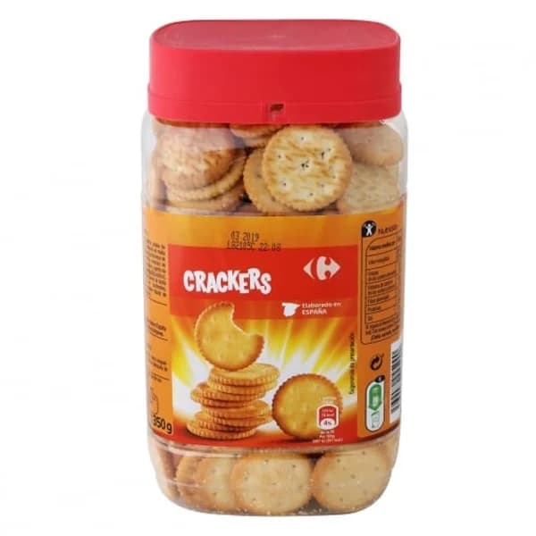 Galletas saladas Carrefour 350 g. - 1 ud - Imagen del producto en Findit