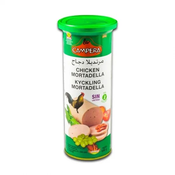 Mortadela de Pollo Campera sin gluten y sin lactosa 850 g - 1 ud - Imagen del producto en Findit