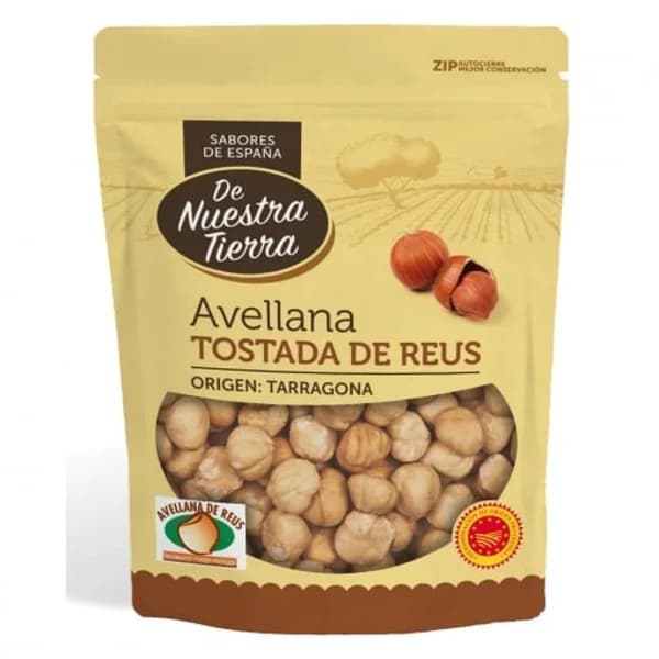 Avellana tostada de Reus De Nuestra Tierra doy pack 90 g. - 0.09 kg - Imagen del producto en Findit