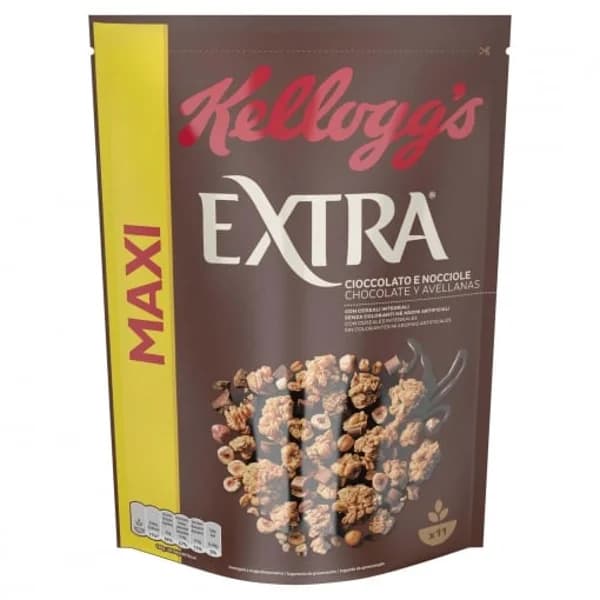 Cereales de avena tostada con chocolate Extra Kellogg's 500 g. - 0.5 kg - Imagen del producto en Findit