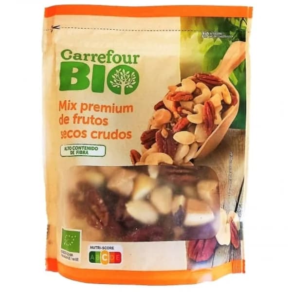 Mix de frutos secos ecológico Carrefour Bio doy pack 125 g. - 0.12 kg - Imagen del producto en Findit