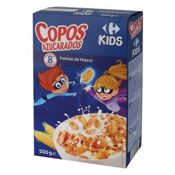 Copos de maíz azucarados Carrefour Kids 500 g. - 0.5 kg - Imagen del producto en Findit