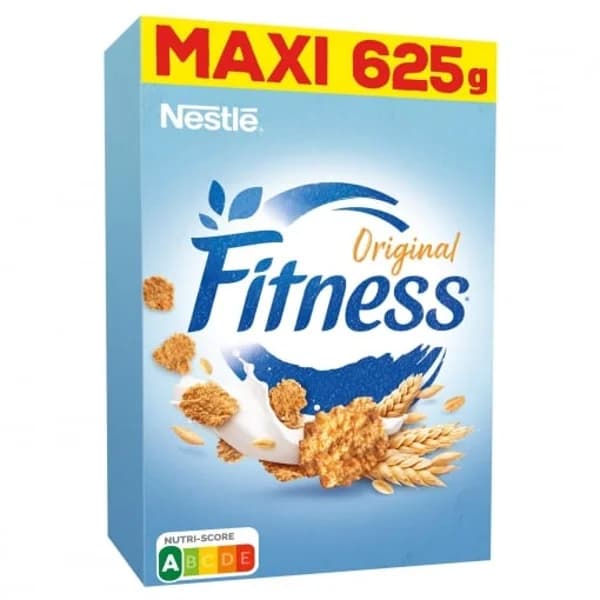 Cereales de trigo integral, avena integral y arroz tostados Fitness Original Nestlé 625 g. - 0.62 kg - Imagen del producto en Findit