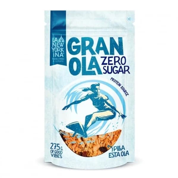 Granola born 2 run La Newyorkina cero azúcar añadido 275 g. - 0.28 kg - Imagen del producto en Findit
