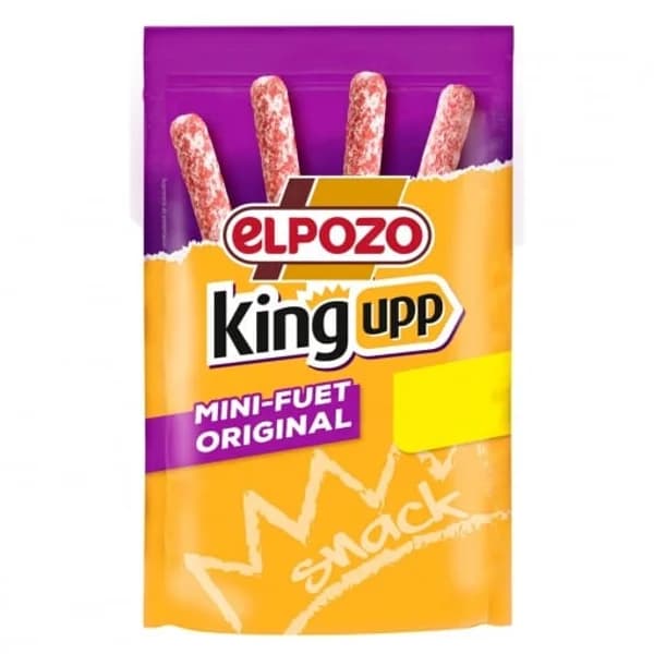 Fuet snack original King upp ElPozo sin gluten 40 g - 0.04 kg - Imagen del producto en Findit