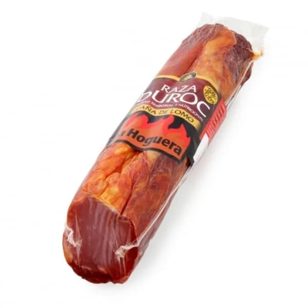 Caña de lomo curada raza Duroc La Hoguera pieza 800 g aprox - 0.8 kg - Imagen del producto en Findit