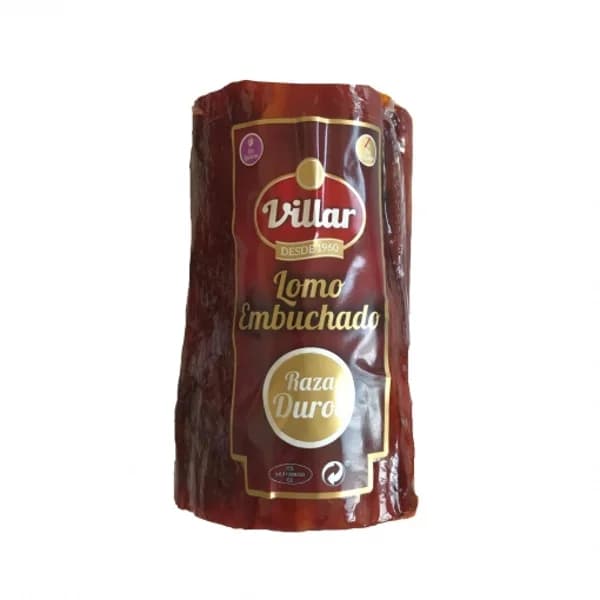 Lomo embuchado raza duroc Villar sin gluten y sin lactosa 360 g - 0.36 kg - Imagen del producto en Findit
