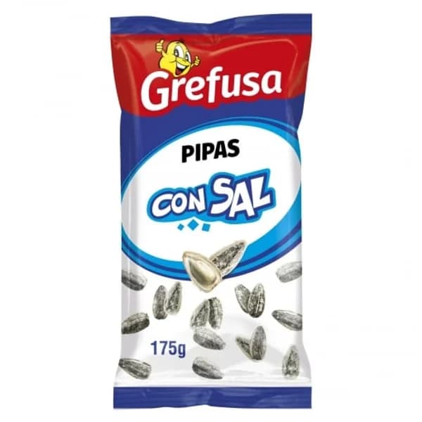 Pipas con sal Grefusa 175 g. - 0.17 kg - Imagen del producto en Findit