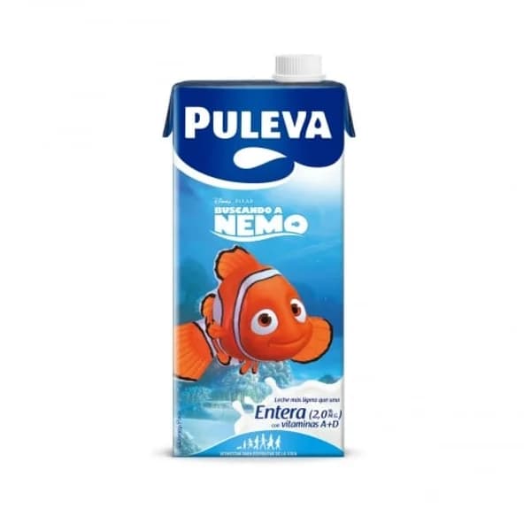 Leche Entera Ligera 2% m.g. Disney - 1 l - Imagen del producto en Findit