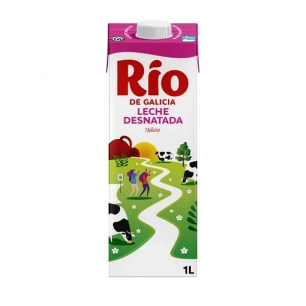 Leche desnatada Río brik 1 l. - 1 l - Imagen del producto en Findit
