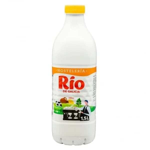 Leche semidesnatada hostelería Gran Cremé Rio botella 1,5 l. - 1.5 l - Imagen del producto en Findit