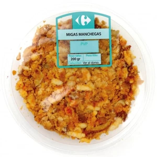 Migas manchegas Carrefour 200 g - 1 ud - Imagen del producto en Findit